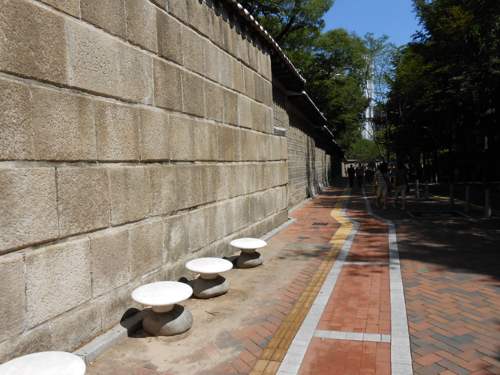 Deoksugung Stonewall Walkway 