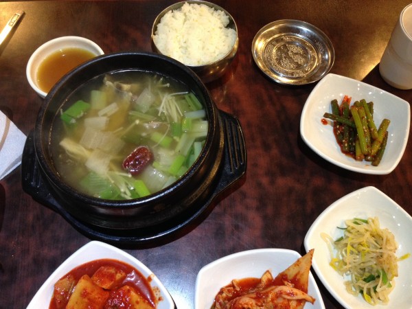 Sanbongsu naengmyeon