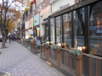 Jeongjadong Cafe Street